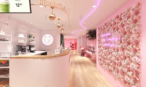 Arredamento per Bancone di Negozio di Bubble Tea, Decorazione per Negozio di Tè e Allestimento per Caffetteria - Product Image 4