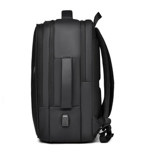 Customized Wholesale Unisex Business Laptop <b>Backpack</b> with Waterproof Oxford Material USB Port for Travel & Commuting - Product Image 5