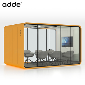 Mới Được Thiết Kế Di Chuyển Bên Trong Im Lặng Âm Thanh Bằng Chứng Làm Việc Điện Thoại Di Động Gian Hàng Cuộc Họp Văn Phòng Điện Thoại Vỏ Acoustic Gian Hàng - Product Image 4