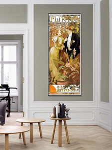 Alphonse <span class=keywords><strong>Mucha</strong></span> Style européen rétro mur <span class=keywords><strong>Art</strong></span> photos et affiches pour la décoration de la maison Cuadros salon décoration toile - Product Image 4