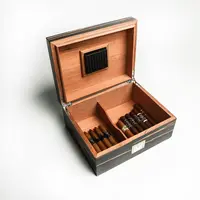 Logo OEM Tùy Chỉnh Hiện Đại 25 CT Peach Gỗ Tủ Cigar Humidor Box