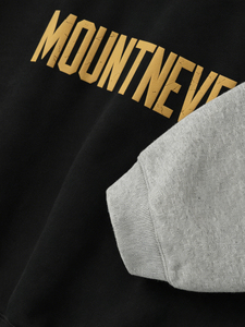 Bespoke Dense Knit Cotton-Rich Terry <strong>Fleece</strong> Color Block Drop Shoulder Streetwear <strong>Mens</strong> Relaxed Fit Color Block Sleeve <strong>Jumper</strong> OEM - Product Image 3