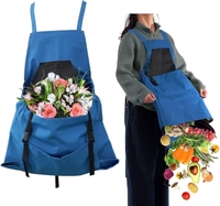 High Quality Adjustable Back Straps Oxford Material Quick Release Waterproof Harvest Pocket for Garden Picking