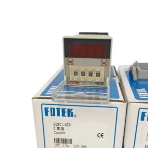 Fotek 12V Preset 4 Digital Counter Manual H5C-4D In stock