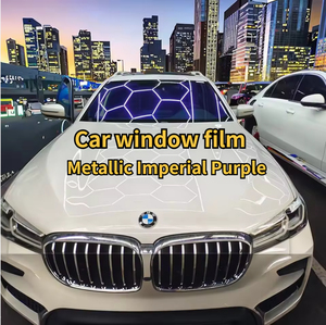 Trois films de fenêtre de voiture violet <span class=keywords><strong>royal</strong></span> photochromiques Dynamic Shift Fenêtres teintées solaires argentées avec des tons <span class=keywords><strong>caméléon</strong></span> - Product Image 1