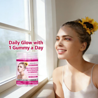 Gummies blanchissantes au glutathion saveur pêche pour adultes, export transfrontalier, fabrication OEM disponible, directement de l'usine, personnalisables Teyi