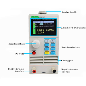 ET5411A+ 400w 500v 15A ตัวควบคุมโหลดอิเล็กทรอนิกส์แบบปรับกระแสคงที่ได้ - Product Image 3