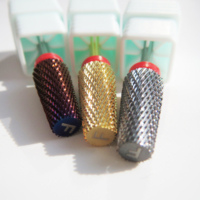 Forets à ongles de style tendance avec logo personnalisé, série Long Flute, emballage en boîte plastique, pour salons de manucure