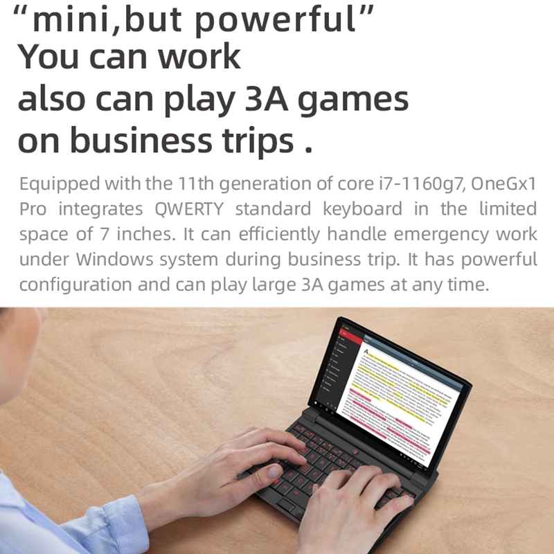 ONE-NETBOOK Onegx1 Pro PC Mini Laptop - 7.0 Inch, 16GB+512GB