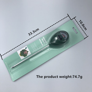 Soil Ph Meter 1-10 Range Round Head Single Needle For Garden Soil Testing - Product Image 2