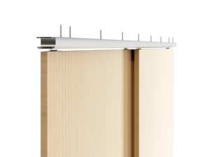 Kit de quincaillerie pour <span class=keywords><strong>porte</strong></span> de <span class=keywords><strong>placard</strong></span> de grange <span class=keywords><strong>coulissante</strong></span> au design moderne Armoires de <span class=keywords><strong>placard</strong></span> à double <span class=keywords><strong>porte</strong></span> et garnitures de <span class=keywords><strong>porte</strong></span> de <span class=keywords><strong>placard</strong></span> - Product Image 2