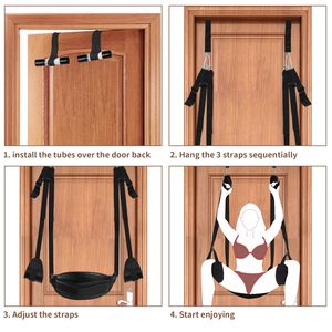 성인용 BDSM 성인 스윙 토이 수갑 고품질 베개 스윙 커플 사랑 게임 침대 속박 성인 스윙 - Product Image 6