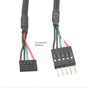 كابل دوبونت USB2.0 لـ ITX board R Pin كابل phx1.25mm محطة صغيرة 2.0/motherfox - Product Image 2