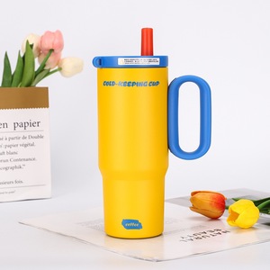 Thermos à vide Bounce 730 ml, tasse isotherme 960 ml, bouteille d'eau isolée portable en acier inoxydable 316, gourde isotherme avec poignée - Product Image 1