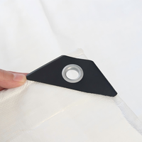 Bâche PE pour serre 180g, haute transmission lumineuse, imperméable et anti-UV pour la culture de plantes et la couverture de serres de légumes
