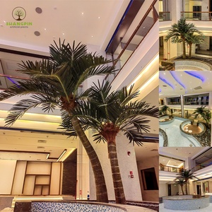 <span class=keywords><strong>Palmera</strong></span> Tropical Artificial Personalizada de 1m-8m, Planta Ornamental de Plástico y Fibra de Vidrio, <span class=keywords><strong>Palmera</strong></span> <span class=keywords><strong>Gigante</strong></span> Artificial para Hotel - Product Image 5