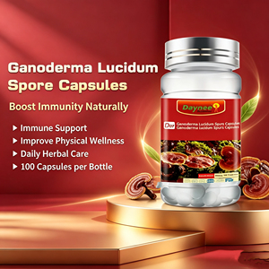 Cápsulas de Ganoderma Lucidum OEM, Extracto Natural de Hongo Reishi, Refuerza la Inmunidad, Mejora la Salud Física, Suplemento Herbal - Product Image 3