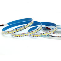 Bande LED en cuivre 12V 2835 240LED/M, blanc chaud, rouge, vert, 10mm, ruban flexible SMD, IP20