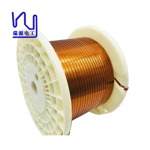 Cable de cobre esmaltado cuadrado, personalizado, de alta calidad, Rectangular, para transformador