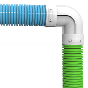 Tubo Flessibile Moderno in ABS EPP/PE per Sistemi HVAC Esterni, Condotto di Ventilazione Aria Fresca, Tubo PE-HD per ERV/HRV, Durevole e Facile da Installare - Product Image 3