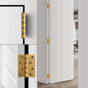 Ручка для входной двери, матовый никель, внутренняя, оптовая продажа, латунные черные квадратные дверные петли, ручка-замок - Product Image 6