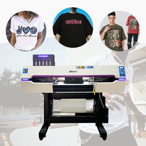 Impresora de inyección de tinta DTF de alta calidad I3200 de 5 cabezales para camisetas, impresora DTF de 60 cm para tiendas de impresión con polvo y agitador. - Product Image 1
