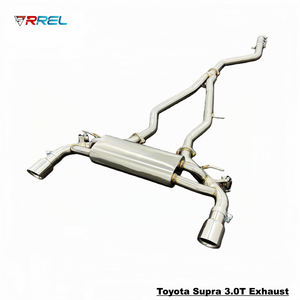 Выхлопная система Catback из нержавеющей стали 304 с клапанами для Toyota Supra A90 A91 3.0T - Улучшенная производительность и звук - Product Image 2