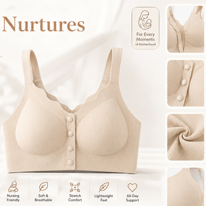 <span class=keywords><strong>Sujetador</strong></span> de <span class=keywords><strong>Lactancia</strong></span> para Mujer con Cierre Frontal de Apertura con una Sola Mano, Tallas Grandes, Soporte Completo para <span class=keywords><strong>Lactancia</strong></span> - Product Image 2