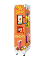 Nieuwe commerciële 24-uurs intelligente automaat voor verse bevroren fruitsmoothies