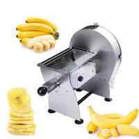 Technische machines voor het maken van bananenchips, machines voor het snijden van fruit en groenten, machines voor het snijden van plantainchips