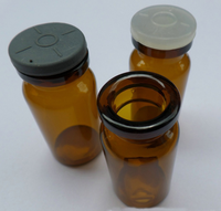 Set Botol Kaca Amber Tahan Bahan Kimia 2ml/5ml 10ml
