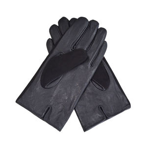 Guantes para Hombre de Color Sólido, Guantes de Cuero de Doble Cara, Estilo Clásico de Negocios, Guantes Cálidos de Invierno para Exteriores con Logotipo Personalizado - Product Image 3