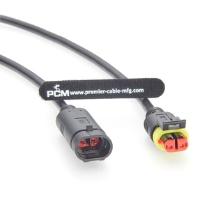 2 Yollu AMP Superseal Konnektör Uzatma Kablosu 16AWG, Kamyon Treyler LED Aydınlatma ve Sensör Sistemleri için Tyco 282104-1 - 282080-1 - Product Image 2