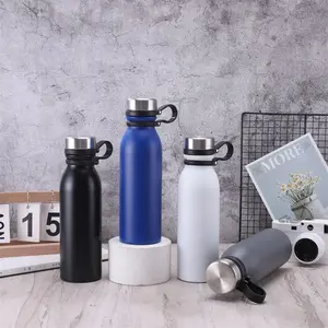 Stainless Steel Hot Cold Water Bottle Adult Vacuum Insulation 24hours Thermal Cooler Bottle Flask For Travel Sports