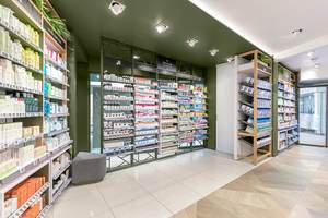 Meubles de décoration intérieure de <span class=keywords><strong>pharmacie</strong></span> moderne personnalisés Dijin, <span class=keywords><strong>prix</strong></span> d'usine en gros, étagères de présentation de <span class=keywords><strong>pharmacie</strong></span>, <span class=keywords><strong>armoire</strong></span> - Product Image 5