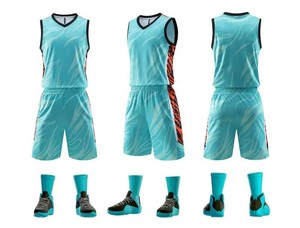 Maillot de basket-ball personnalisé OEM pour adultes, grande taille, impression sérigraphique, séchage rapide, évacuation de l'humidité, respirant - Product Image 2