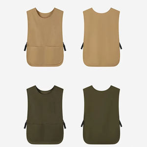 Custom Logo Waterproof Unisex Full <b>Apron</b> Front and Back Double Side Elastic <b>Apron</b> <b>With</b> <b>Pocket</b> Cobbler <b>Aprons</b> for Barber Groomer - Product Image 3