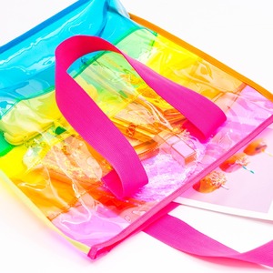 TOTE - Transparent PVC <b>large</b> <b>capacity</b> tote bag - Product Image 4
