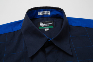 Overol de Trabajo de Seguridad para Mecánico Automotriz, Talla Grande para Hombre, Manga Corta, Ligero, Transpirable y Resistente, Camisa de Trabajo en Twill - Product Image 5