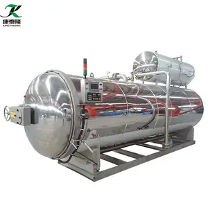 Spray type steam fish canned food sterilization retort steam autoclave retort mushroom autoclave