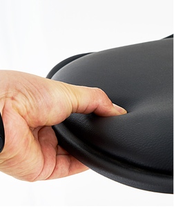 كرسي بار دوار حديث مخصص، كرسي مطبخ منزلي بلاستيكي قابل للتعديل مع وسادة، يتحمل 150 كجم - Product Image 6