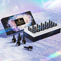 Vendeeni HEMA TPO gratuit haute brillance forte clignotant Gel vernis diamant paillettes Flash Gel néon 24 couleur vernis à ongles Gel Collection