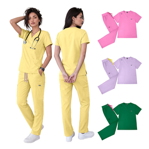 <span class=keywords><strong>Tenue</strong></span> <span class=keywords><strong>Médicale</strong></span> Unisexe en Promotion – Blouse et Pantalon Souples et Respirants pour Hôpital, Qualité Supérieure, avec Options OEM/ODM - Product Image 5
