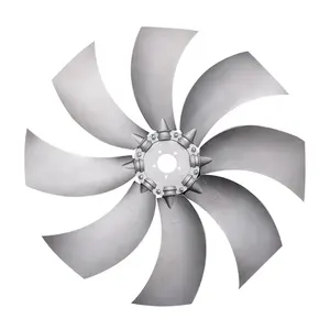 aluminum blades 8 leaves Explosion-proof axial fan blades radiator cooling fan impeller fan vanes for Honda engine