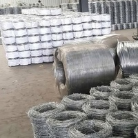 Alambre de púas de zinc galvanizado, precio por metro, tipos de alambre de púas en Egipto, cadena de alambre de púas Moissanite