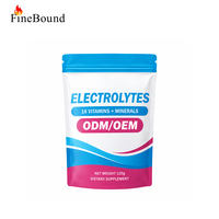 Poudre d'électrolytes pour l'hydratation sportive, remplace les électrolytes perdues, emballage OEM, faible MOQ, fabricant de produits nutritionnels