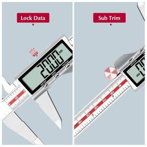 <span class=keywords><strong>Calibrador</strong></span> <span class=keywords><strong>Vernier</strong></span> de Alta Precisión de Grado Industrial con Precisión de 0.01 mm, <span class=keywords><strong>Calibrador</strong></span> Digital de Acero Inoxidable con Error de <span class=keywords><strong>0.001</strong></span> Pulgadas - Product Image 6
