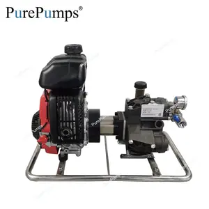 honda engine motor fast manual starting high flow working shop extinguishing fire system water pump