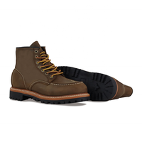 Bottes Rétro Homme en Cuir Véritable de Haute Qualité, Montantes à Lacets, Bout Carré, Style Workwear, Hiver-Été, Vente Chaude