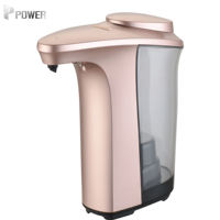 Distributeur de détergent à lessive avec pompe mousse noire savon automatique sans contact
